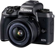 Цифровой фотоаппарат Canon EOS M5 15-45 IS STM (черный)