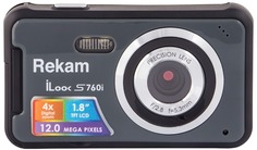 Цифровой фотоаппарат Rekam iLook S760i (темно-серый)