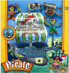 Игровой набор KEENWAY Приключение пиратов. Битва за остров