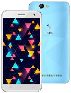 Мобильный телефон Jinga Fresh 4G (голубой)