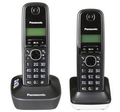 Радиотелефон Panasonic KX-TG1612 (черно-белый)