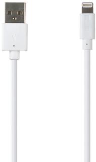 Кабель InterStep USB-8pin MFI 1м (белый)