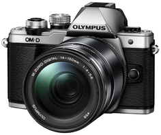 Фотоаппарат со сменной оптикой Olympus OM-D E-M10 Mark II Kit 14-150mm II (серебристый)