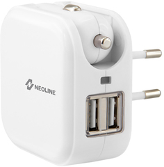 Сетевое зарядное устройство Neoline Volter К2 2USB (белый)