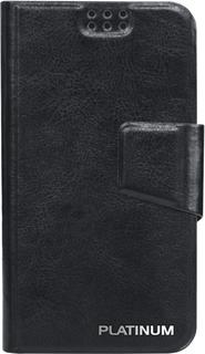 Чехол-книжка Platinum Слайдер для смартфонов 3.5" (черный)