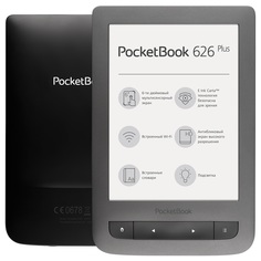 Электронная книга PocketBook 626 Plus (темно-серый)