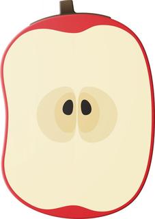 Портативное зарядное устройство Vertex Fancy 6000 мАч Яблоко (красный)