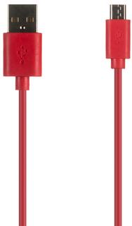Кабель Red Line Classic micro-USB 1м (красный)
