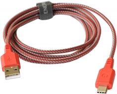 Кабель EnergEA Nylotough USB-C 1.5м (красный)