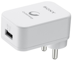 Сетевое зарядное устройство Sony CP-AD2 + microUSB (белый)