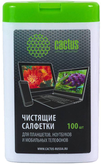 Чистящие салфетки Cactus CS-T1005