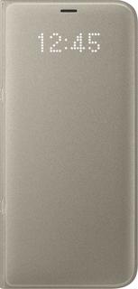 Чехол-книжка Samsung LED View EF-NG955P для Galaxy S8+ (золотистый)