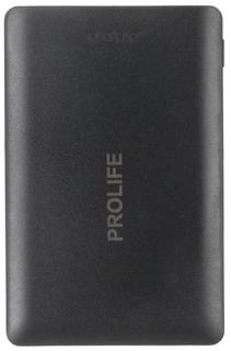 Портативное зарядное устройство Prolife PWB01-2500 2500мАч (черный)