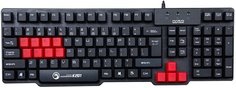 Клавиатура Marvo K201 (черно-красный)