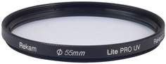Светофильтр Rekam Lite PRO UV 55 мм (черный)