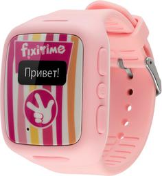 Детские умные часы Fixitime с телефоном и функцией трекинга (розовый)