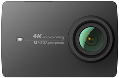 Экшн-камера YI 4K Selfie kit + монопод + пульт (черный)