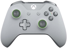 Геймпад Microsoft для Xbox One с разъемом 3.5 мм (серо-зеленый)