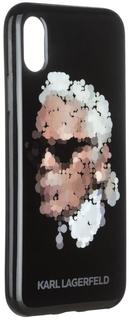 Клип-кейс Karl Lagerfeld Yoni Alter x Karl для Apple iPhone X (с рисунком)
