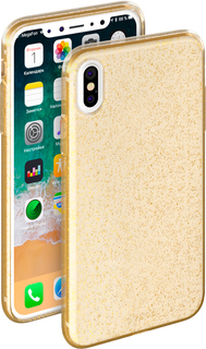 Клип-кейс Deppa Chic Case для Apple iPhone X (золотистый)