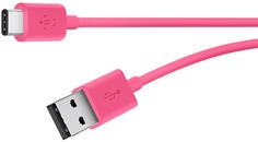 Кабель Belkin MIXIT UP 2.0 USB-A - USB-C 3A (розовый)