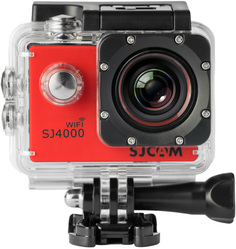 Экшн-камера SJCAM SJ4000 Wi-Fi (красный)