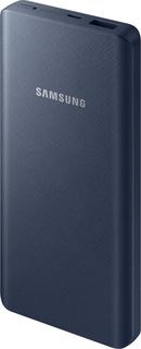 Портативное зарядное устройство Samsung EB-P3000C 10000 мАч + переходник USB Type-C (темно-синий)