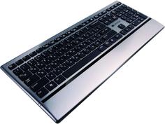 Клавиатура Canyon CNS-HKB4 (черно-серебристый)