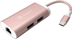 USB концентратор ADAM Elements CASA Hub eC301 Type C (розовое золото)