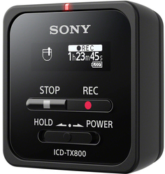 Диктофон Sony ICD-TX800B (черный)