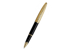 Ручка-роллер Waterman Carene Essential Black-Gold GT S0909790