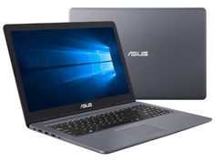 Ноутбук ASUS VivoBook Pro 15 Ultra HD N580VD-FI761T 90NB0FL4-M11990 (Intel Core i5-7300HQ 2.5 GHz/8192Mb/1000Gb + 128Gb SSD/No ODD/nVidia GeForce GTX 1050 4096Mb/Wi-Fi/Bluetooth/Cam/15.6/3840x2160/Windows 10 64-bit)