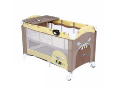 Манеж-кровать Capella Sweet Time Owl Yellow-Beige