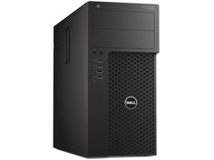 Настольный компьютер Dell Precision 3620 MT Black 3620-4452 (Intel Xeon E3-1220 v5 3.0 GHz/8192Mb/1000Gb+256Gb SSD/DVD-RW/nVidia Quadro P1000 4096Mb/LAN/Linux)