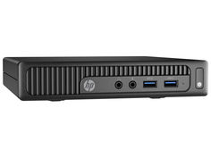 Настольный компьютер HP 260 G2 Mini Black 3KU81ES (Intel Celeron 3855U 1.6 GHz/4096Mb/128Gb SSD/Intel HD Graphics/Wi-Fi/Bluetooth/Windows 10 64-bit)