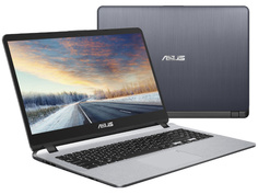Ноутбук ASUS VivoBook X507UB-EJ045 90NB0HN1-M02340 (Intel Core i5-7200U 2.5 GHz/8192Mb/1000Gb + 128Gb SSD/nVidia GeForce MX110/Wi-Fi/Bluetooth/Cam/15.6/1920x1080/Endless)