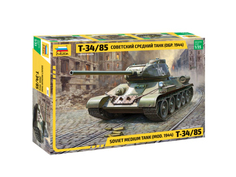Сборная модель Zvezda Советский средний танк Т-34/85 3687 ЗВЕЗДА