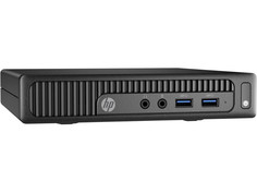 Настольный компьютер HP 260 G2 Mini Black 3KU77ES (Intel Core i3-6100U 2.3 GHz/4096Mb/128Gb SSD/Intel HD Graphics/Wi-Fi/Bluetooth/Windows 10 Home 64-bit)