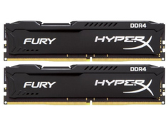 Модуль памяти Kingston HyperX Fury Black DDR4 DIMM 3200MHz PC-25600 CL18 - 16Gb KIT (2X8Gb) HX432C18FB2K2/16