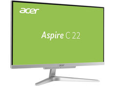 Моноблок Acer Aspire C22-860 DQ.BAEER.006 (Intel Core i3-7130U 2.7 GHz/8192Mb/1000Gb/Intel HD Graphics/Wi-Fi/Cam/21.5/1920x1080/Windows 10 64-bit)