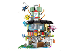 Конструктор Lele Ninja Мини Ниндзяго Сити 716 дет. 31099