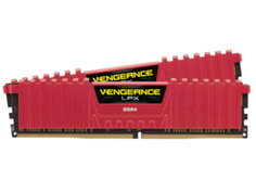 Модуль памяти Corsair Vengeance LPX Red DDR4 DIMM 3000MHz PC4-24000 CL15 - 16Gb KIT (2x8Gb) CMK16GX4M2B3000C15R