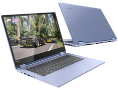 Ноутбук Lenovo Yoga 530-14IKB Blue 81EK0095RU (Intel Core i5-8250U 1.6 GHz/8192Mb/256Gb SSD/nVidia GeForce 940MX 2048Mb/Wi-Fi/Bluetooth/Cam/14.0/1920x1080/Touchscreen/Windows 10 Home 64-bit)