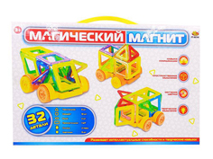 Конструктор ABtoys Магический магнит 32 дет. PT-00744