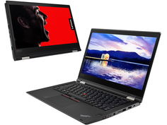 Ноутбук Lenovo ThinkPad X380 Yoga Black 20LH000PRT (Intel Core i5-8250U 1.6 GHz/8192Mb/256Gb SSD/Intel HD Graphics/LTE/Wi-Fi/Bluetooth/Cam/13.3/1920x1080/Touchscreen/Windows 10 Pro 64-bit)