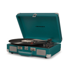 Проигрыватель Crosley Cruiser Deluxe Portable CR8005D-TL