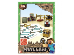 Конструктор Minecraft Papercraft Игровой мир Предметы 30 дет. 16702