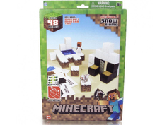 Конструктор Minecraft Papercraft Игровой мир Снежный биом 48 дет. 16712