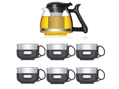 Набор Veitron Заварочный чайник 1200ml+ 6 чашек LP-SY1207