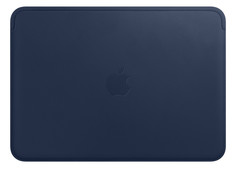 Аксессуар Чехол APPLE Leather Sleeve для MacBook 12 Midnight Blue MQG02ZM/A